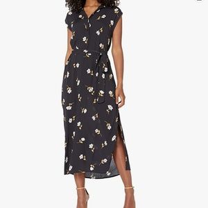 Billabong Lovely Ways Button Front MIDI Dress